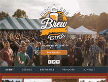 Tablet Screenshot of capecodbrewfest.com